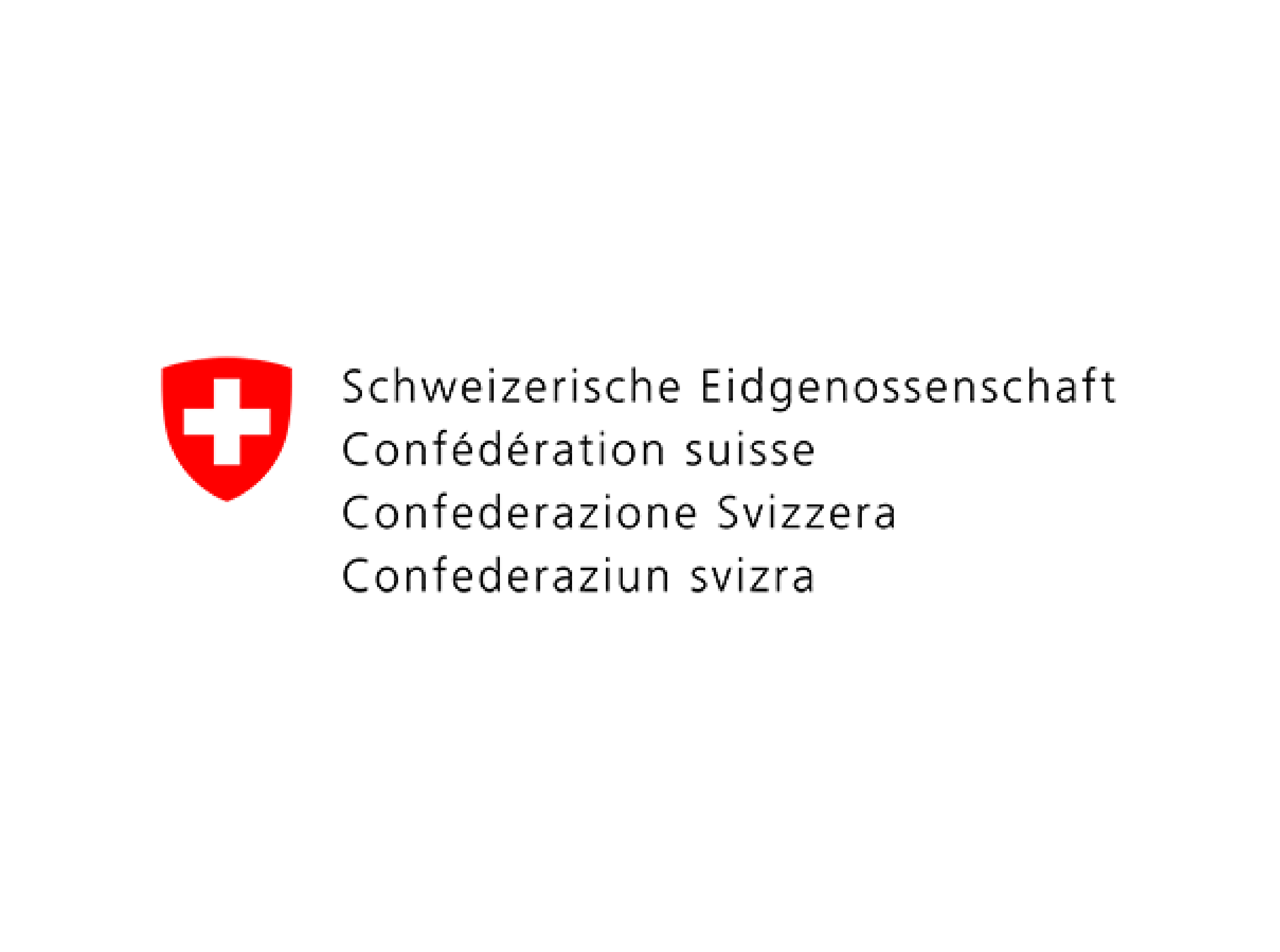 Schweizerische Eidgenossenschaft Confederation Suisse Confederazione Svizzera Confederaziun svira (SDC) Logo