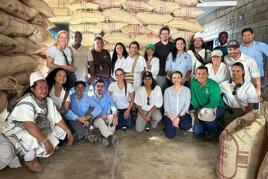 Acumen, CAF, and entrepreneurs visit Asoseynekun, a supplier of Cacao Hunters