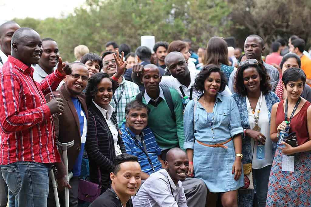 A group of Acumen Fellows