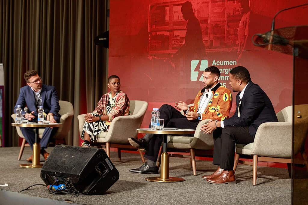 Main stage at the Acumen Energy Summit 2025