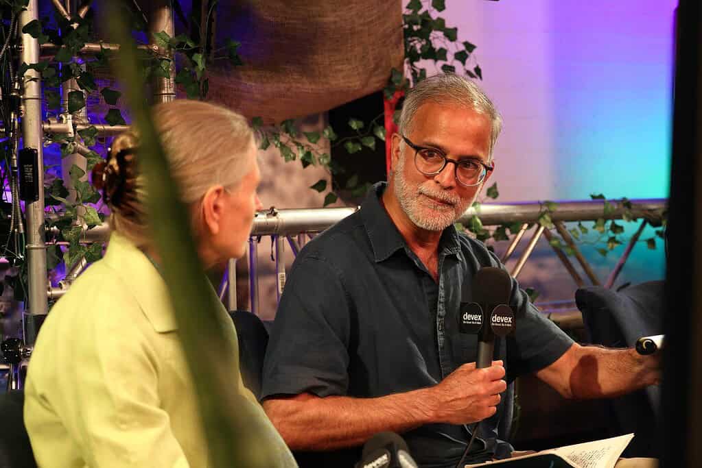 KawiSafi's Amar Inamdar featured at London Climate Action Week; Photo courtesy of Devex